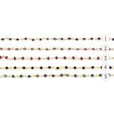 SALVIA DOR - collar personalizable medalla dorada 15mm